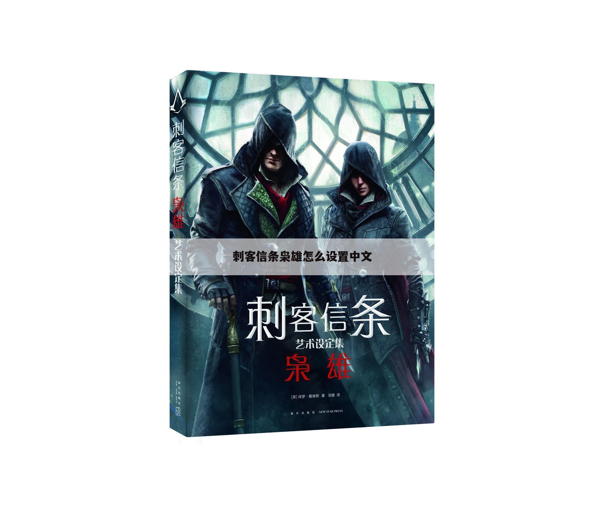 <b>刺客信条枭雄怎么设置中文</b>