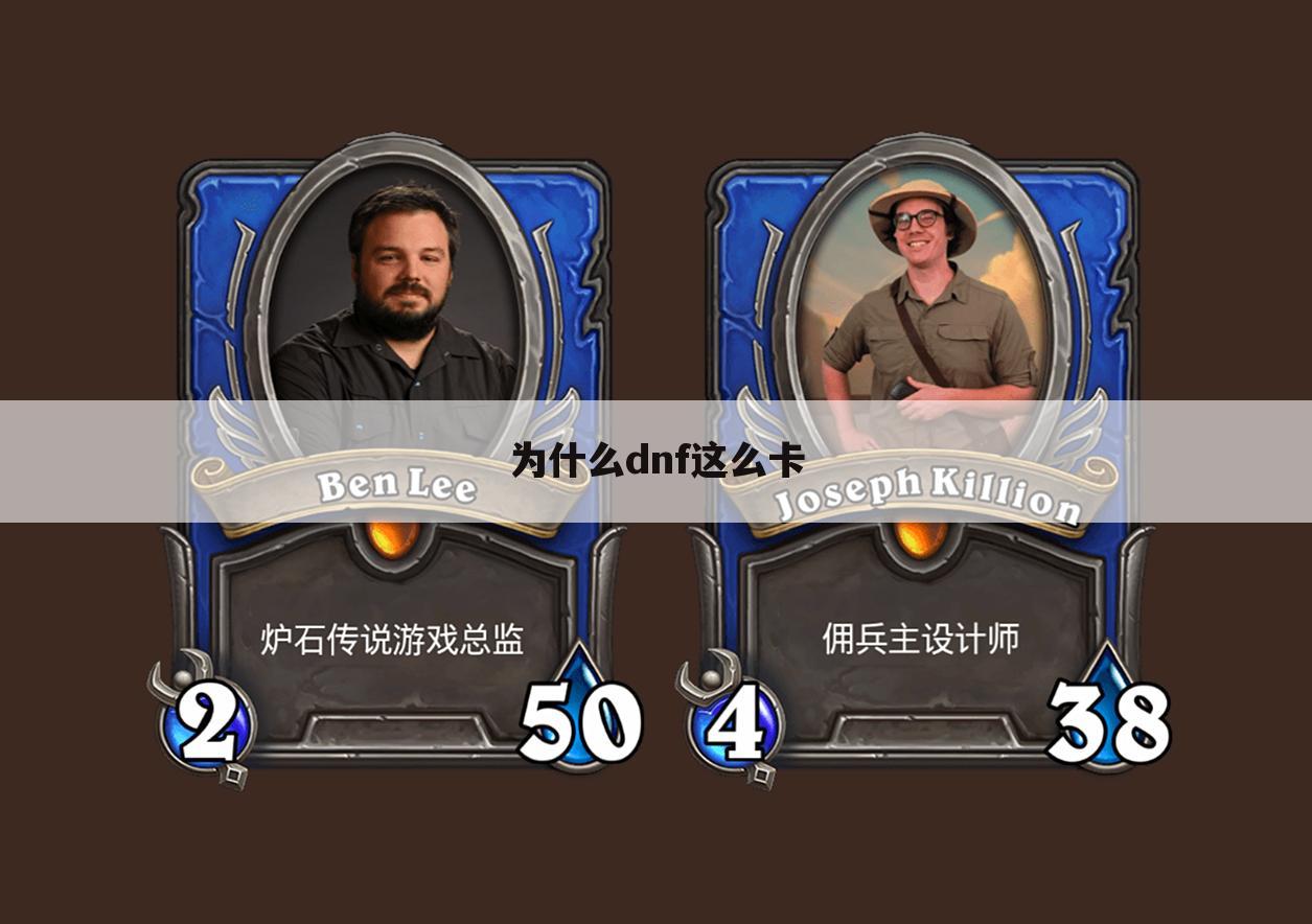 为什么dnf这么卡