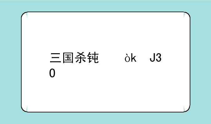 三国杀钟会和邓艾