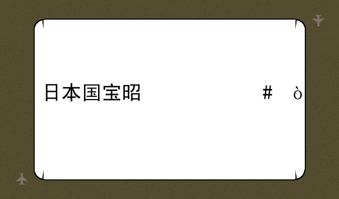 日本国宝是什么？
