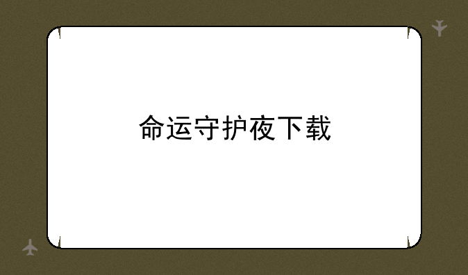 命运守护夜下载