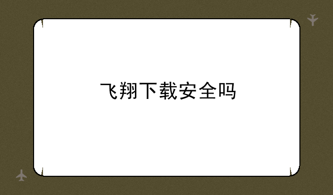 飞翔下载安全吗