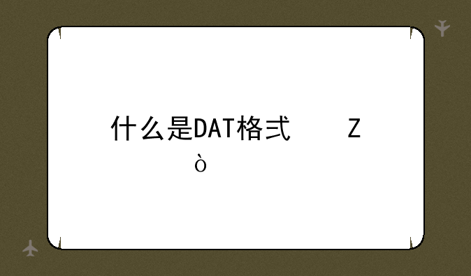 Excel中如何打开. dat格式文