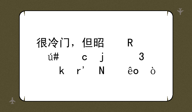 很冷门，但是收入很高的行业有哪些？
